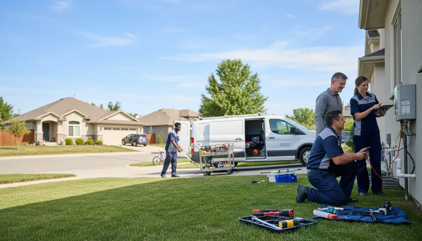 Tankless water heater service in Rosemont, WV